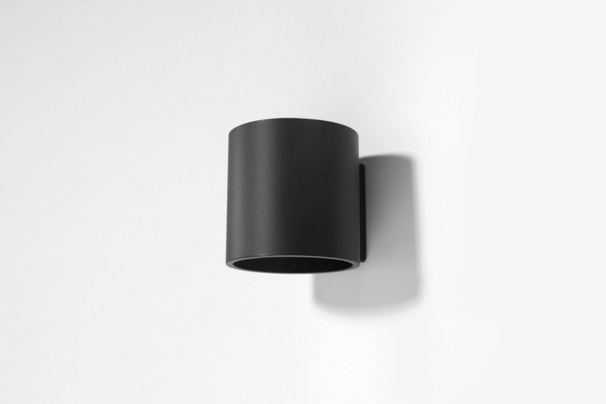 Kinkiet ORBIS 1 czarny - Sollux Lighting