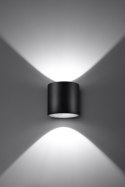Kinkiet ORBIS 1 czarny - Sollux Lighting
