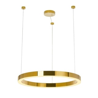 MOOSEE lampa wisząca RING LUXURY 70 złota LED - Moosee