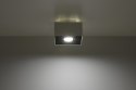 Plafon stalowy MONO 1 biały lampa sufitowa nowoczesna - Sollux Lighting