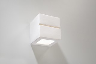 Kinkiet ceramiczny LEO LINE biały lampa ścienna dekoracyjna - Sollux Lighting