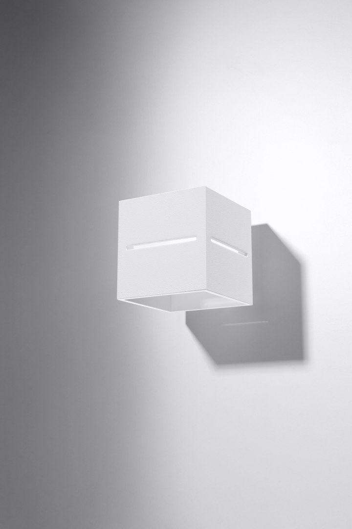 Kinkiet LOBO biały lampa ścienna dekoracyjna - Sollux Lighting Kinkiet LOBO biały lampa ścienna dekoracyjna - Sollux Lighting