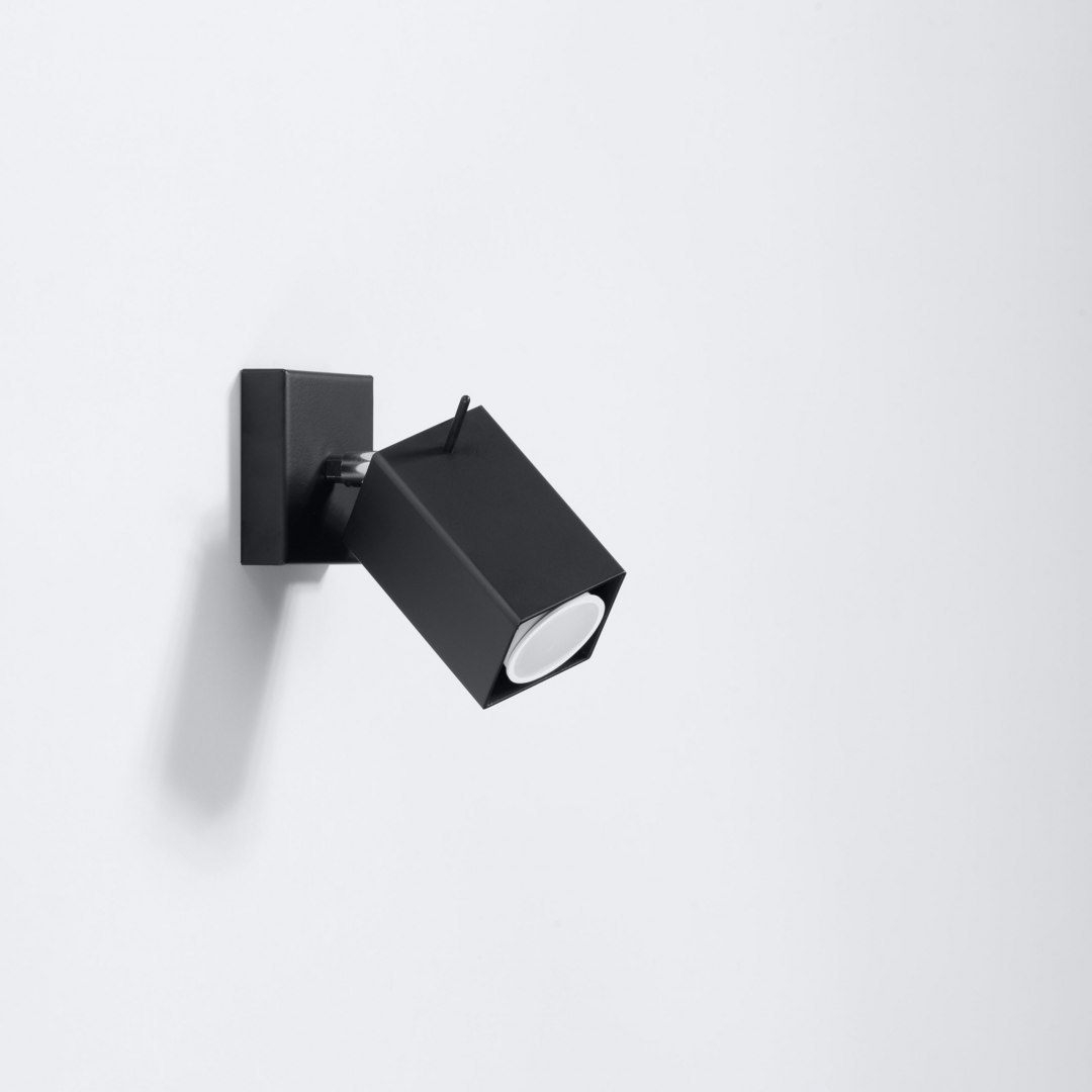 Kinkiet MERIDA stal czarny pojedynczy regulowany oświetlenie ścienne - Sollux Lighting - wizualizacja Kinkiet MERIDA stal czarny pojedynczy regulowany oświetlenie ścienne - Sollux Lighting - wizualizacja