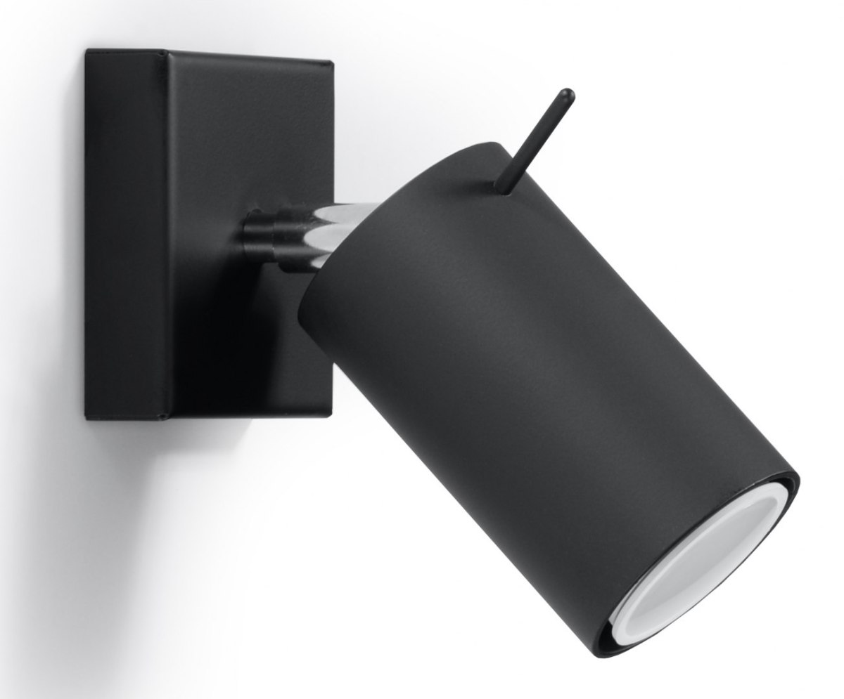 Kinkiet RING czarny - Sollux Lighting Kinkiet RING czarny - Sollux Lighting