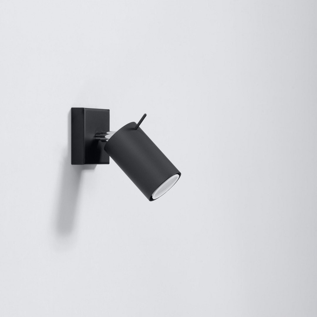 Kinkiet RING czarny - Sollux Lighting Kinkiet RING czarny - Sollux Lighting