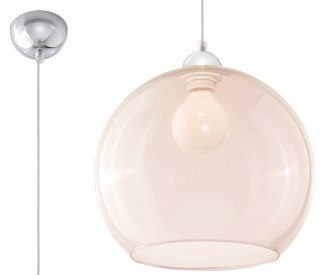 Lampa wisząca BALL szampańska zwis szklany klosz kula - Sollux Lighting