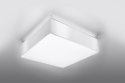 Plafon sufitowy HORUS 35 biały kwadratowy - Sollux Lighting