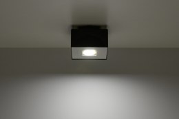 Plafon stalowy MONO 1 czarny lampa sufitowa nowoczesna - Sollux Lighting