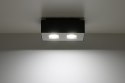 Plafon MONO 2 Czarny - Sollux Lighting