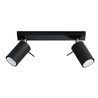 Plafon RING 2 czarny - Sollux Lighting