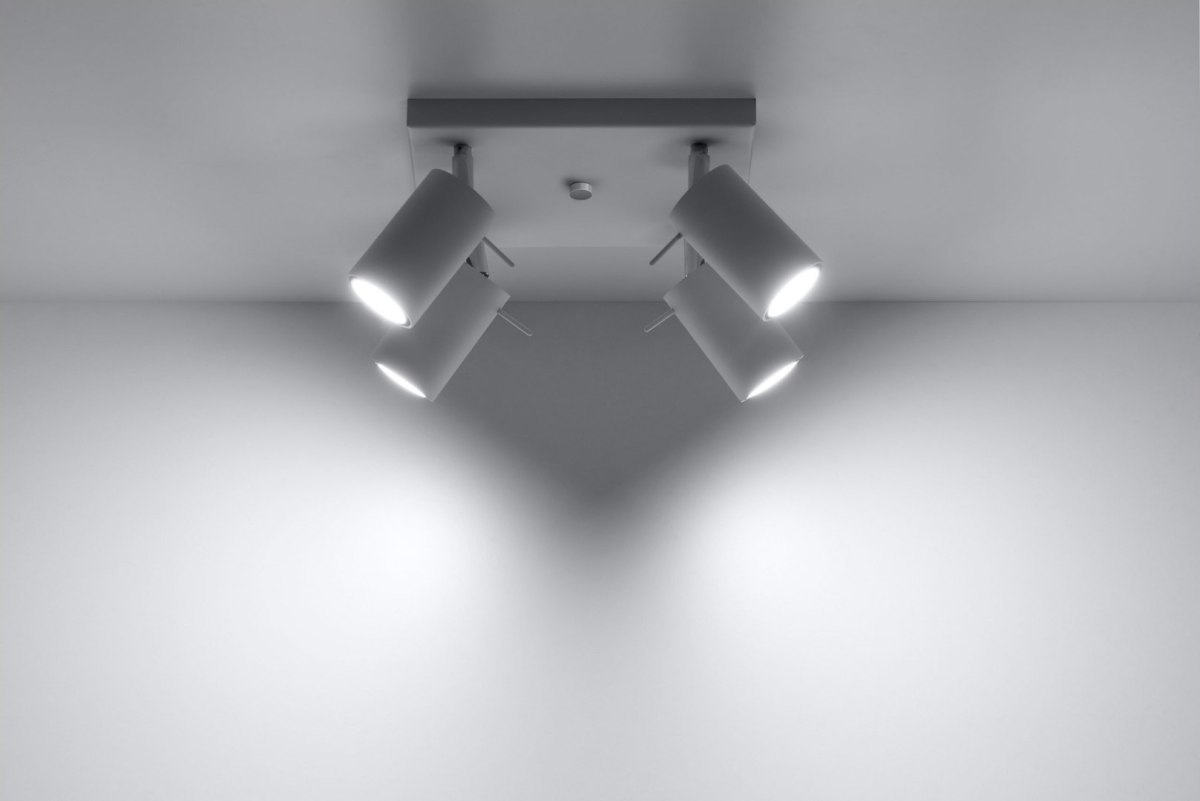 Plafon RING 4 biały - Sollux Lighting Plafon RING 4 biały - Sollux Lighting