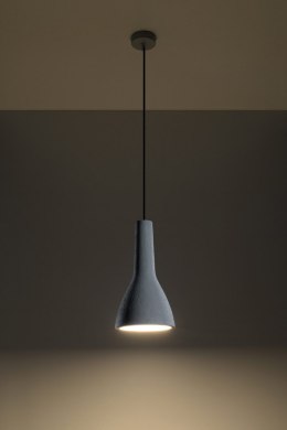 Lampa wisząca EMPOLI szary beton zwis nad stół wyspę - Sollux Lighting