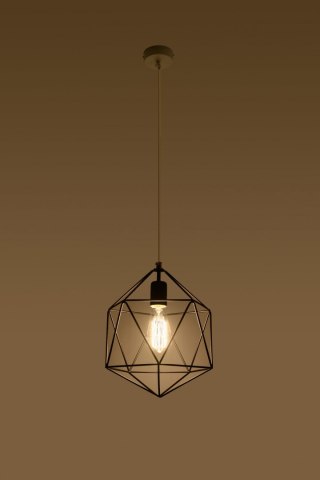 Lampa wisząca GASPARE czarna - Sollux Lighting