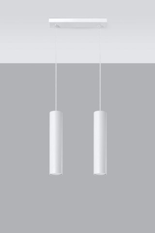 Lampa wisząca LAGOS 2 biały - Sollux Lighting