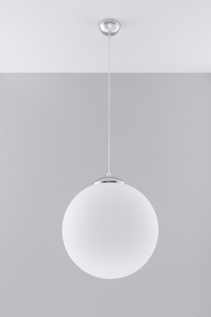 Lampa wisząca UGO 40 chrom - Sollux Lighting Lampa wisząca UGO 40 chrom - Sollux Lighting