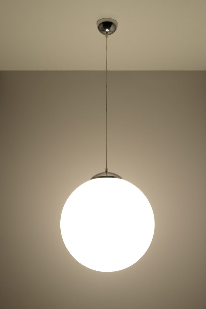 Lampa wisząca UGO 40 chrom - Sollux Lighting Lampa wisząca UGO 40 chrom - Sollux Lighting