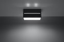Plafon LOBO MAXI czarny lampa sufitowa - Sollux Lighting - lampa się świeci