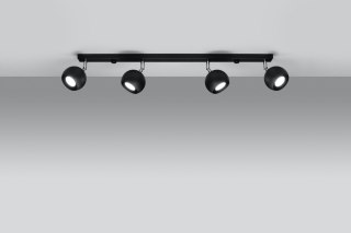 Plafon OCULARE 4L czarny - Sollux Lighting