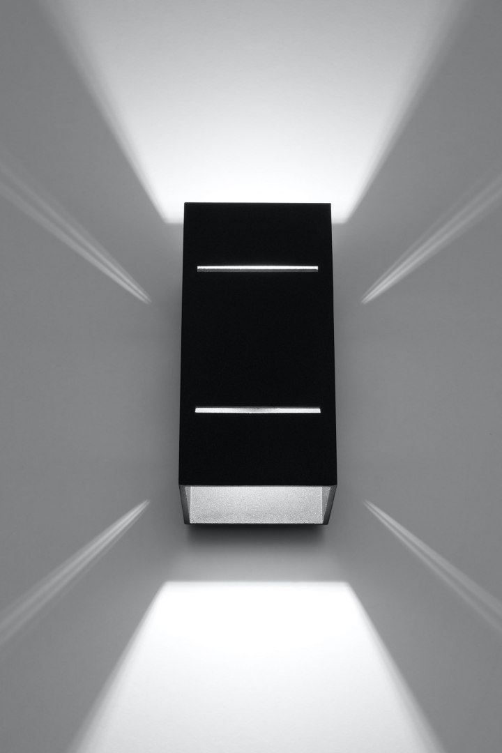 Kinkiet BLOCCO czarny - Sollux Lighting Kinkiet BLOCCO czarny - Sollux Lighting