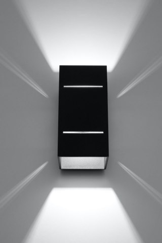 Kinkiet BLOCCO czarny - Sollux Lighting