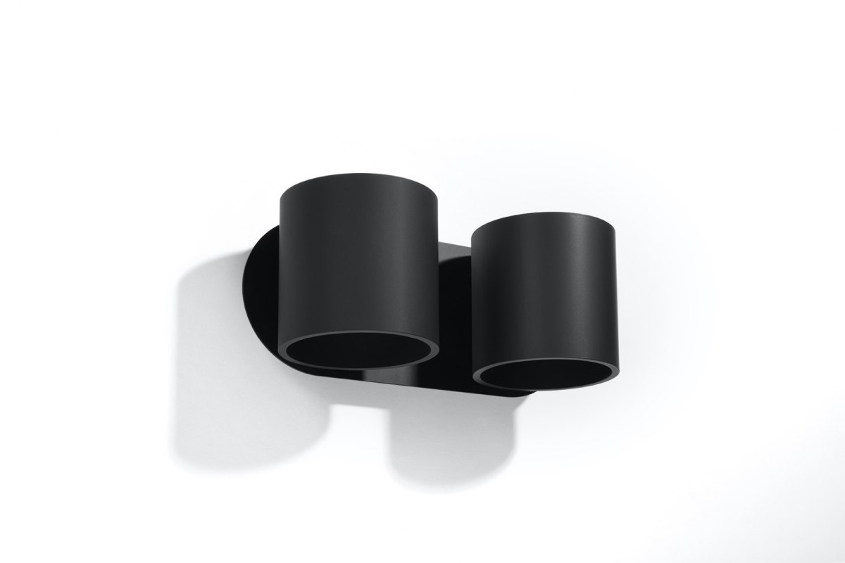 Kinkiet ORBIS 2 czarny - Sollux Lighting Kinkiet ORBIS 2 czarny - Sollux Lighting