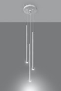Lampa wisząca PASTELO 3P biała -Sollux Lighting