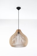Lampa wisząca drewniana APRILLA - Sollux Lighting