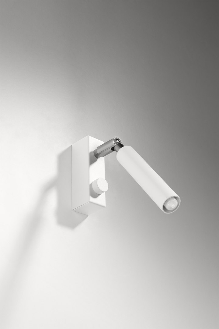 Kinkiet EYETECH 1 biały - Sollux Lighting Kinkiet EYETECH 1 biały - Sollux Lighting