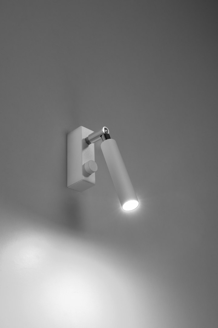 Kinkiet EYETECH 1 biały - Sollux Lighting Kinkiet EYETECH 1 biały - Sollux Lighting