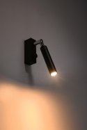Kinkiet EYETECH 1 czarny - Sollux Lighting