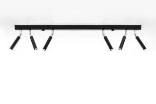Plafon EYETECH 6 czarny - Sollux Lighting