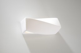 Kinkiet ceramiczny SIGMA MINI biały lampa ścienna dekoracyjna - Sollux Lighting