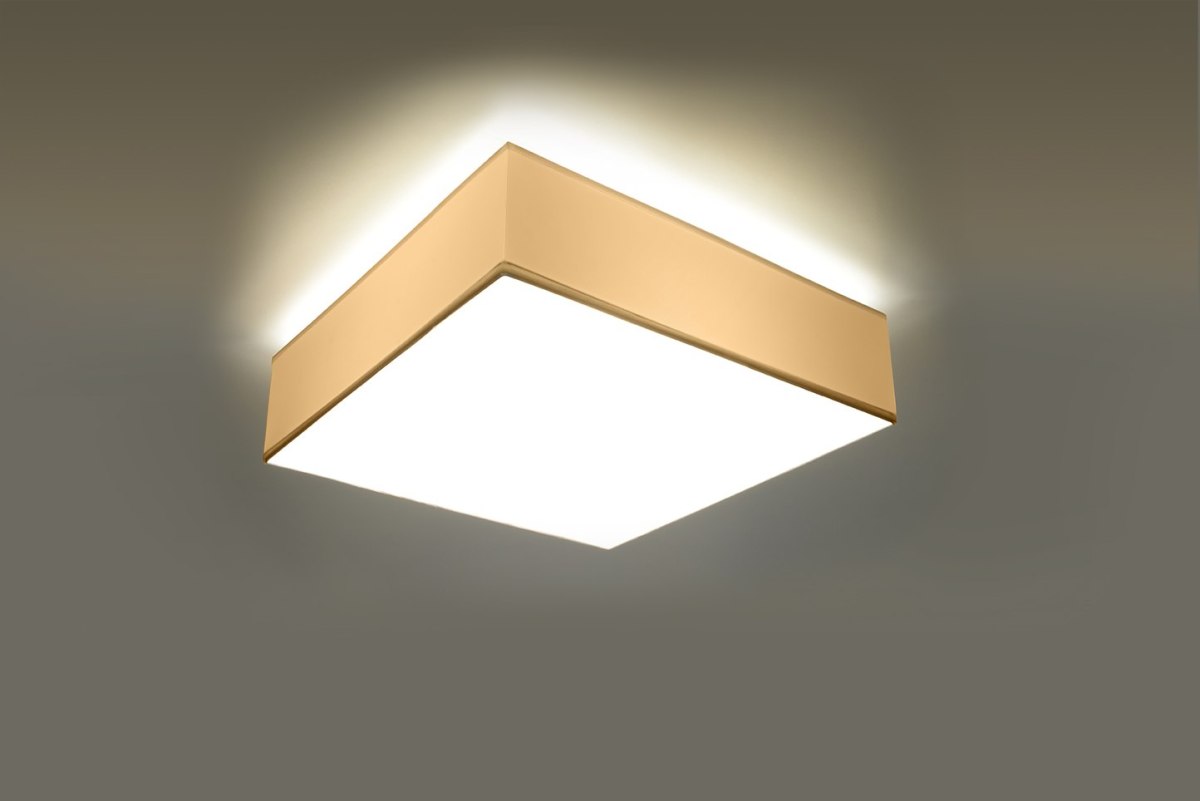 Plafon sufitowy HORUS 25 biały kwadratowy - Sollux Lighting