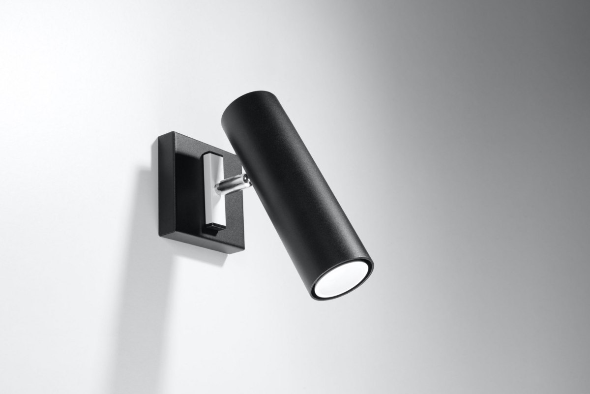 Kinkiet DIREZIONE czarny - Sollux Lighting Kinkiet DIREZIONE czarny - Sollux Lighting
