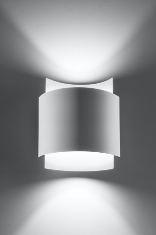 Kinkiet IMPACT biały lampa ścienna dekoracyjna - Sollux Lighting
