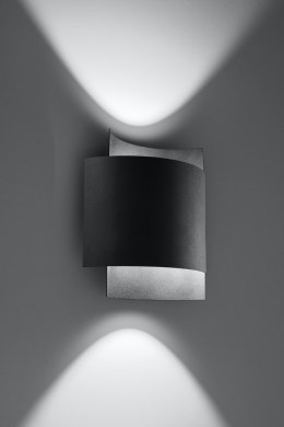 Kinkiet IMPACT czarny lampa ścienna dekoracyjna - Sollux Lighting