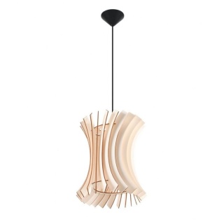 Lampa wisząca drewniana ORIANA - Sollux Lighting