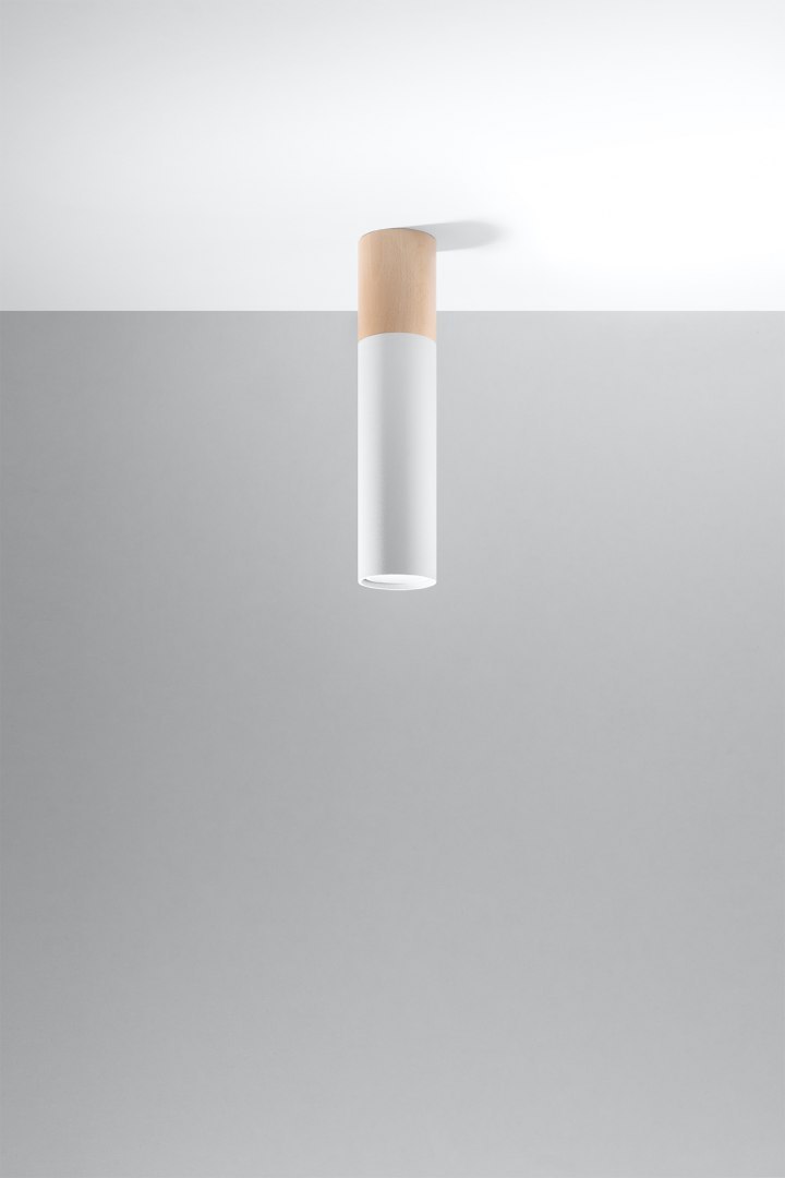 Lampa natynkowa PABLO biały SOLLUX LIGHTING Lampa natynkowa PABLO biały SOLLUX LIGHTING