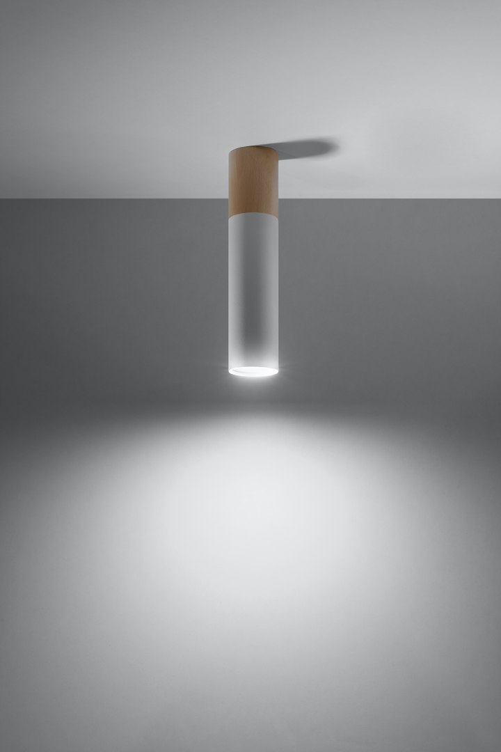 Lampa natynkowa PABLO biały SOLLUX LIGHTING Lampa natynkowa PABLO biały SOLLUX LIGHTING