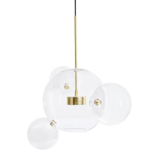 Lampa wisząca CAPRI 4 złota 60 LED - King Home