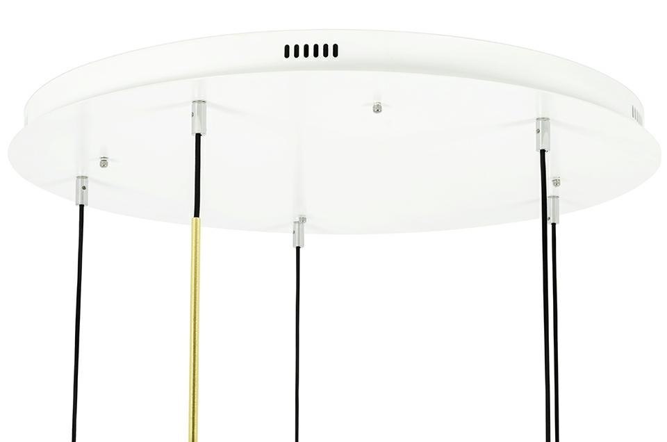 Lampa wisząca CAPRI DISC 5 złota LED - King Home Lampa wisząca CAPRI DISC 5 złota LED - King Home