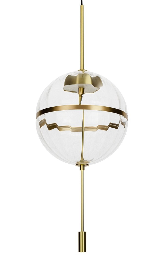 Lampa wisząca CHAPLIN 300 mosiądz LED - King Home Lampa wisząca CHAPLIN 300 mosiądz LED - King Home