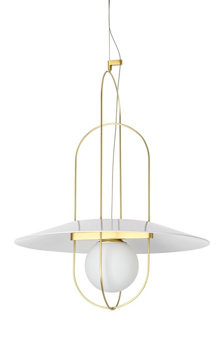 Lampa wisząca FUENTE mosiądz LED - King Home Lampa wisząca FUENTE mosiądz LED - King Home