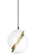 Lampa wisząca GLOBE 20 biała złota LED - King Home