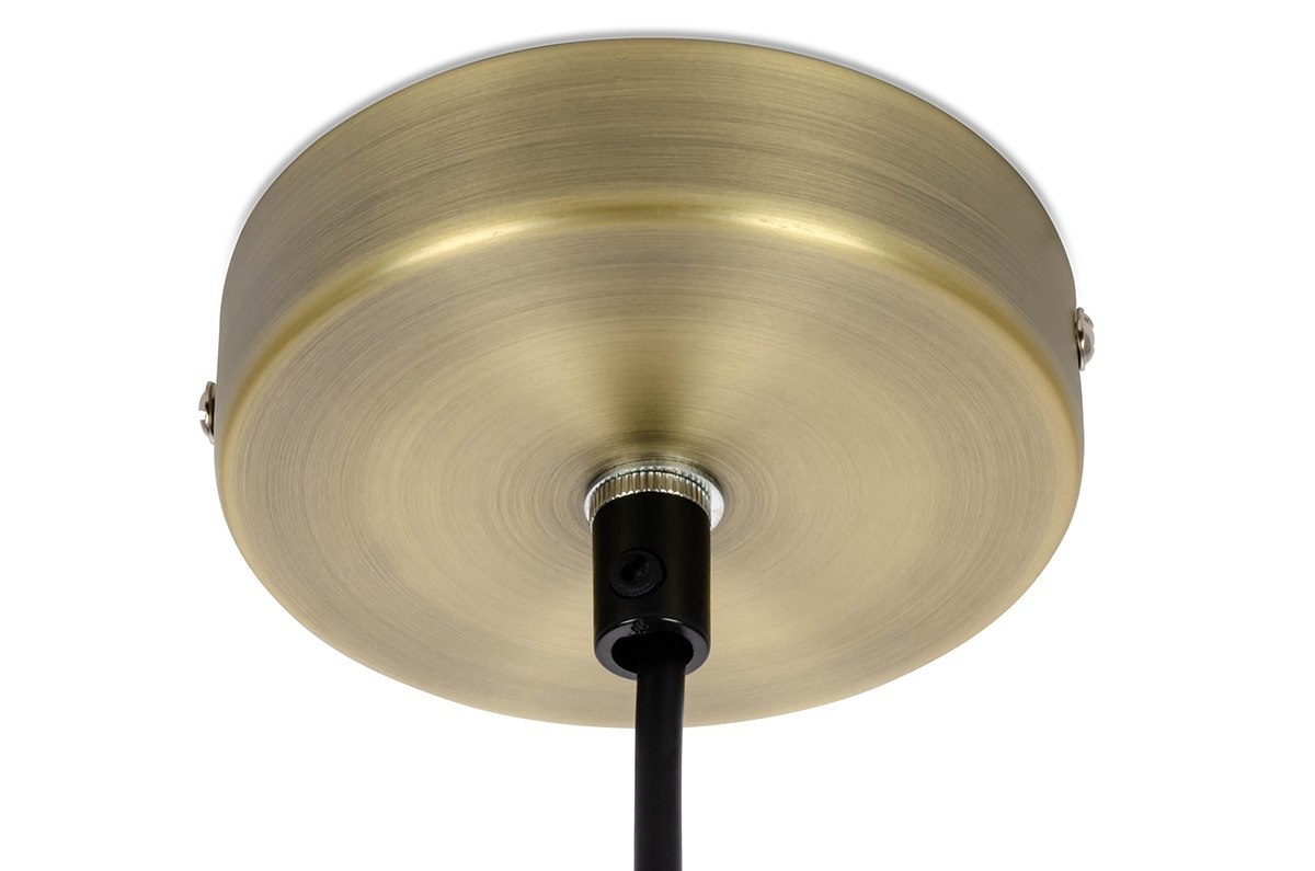 Lampa wisząca GLOBE 20 biała złota LED - King Home