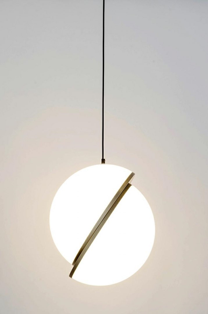 Lampa wisząca GLOBE 38 złota LED - King Home Lampa wisząca GLOBE 38 złota LED - King Home