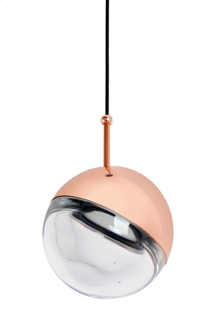 Lampa wisząca HALF miedziana - King Home Lampa wisząca HALF miedziana - King Home