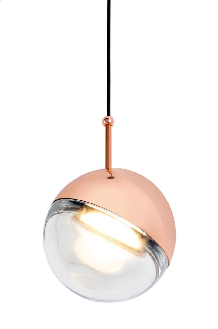Lampa wisząca HALF miedziana - King Home Lampa wisząca HALF miedziana - King Home