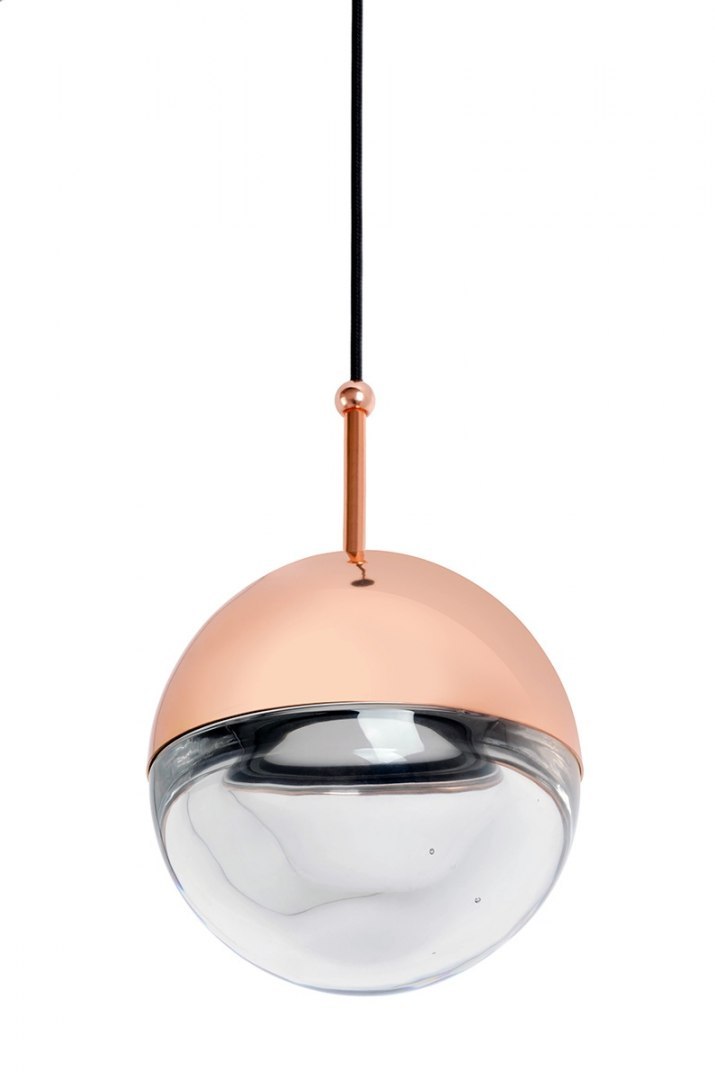Lampa wisząca HALF miedziana - King Home Lampa wisząca HALF miedziana - King Home
