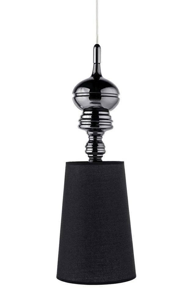 Lampa wisząca QUEEN 18 czarna - King Home Lampa wisząca QUEEN 18 czarna - King Home